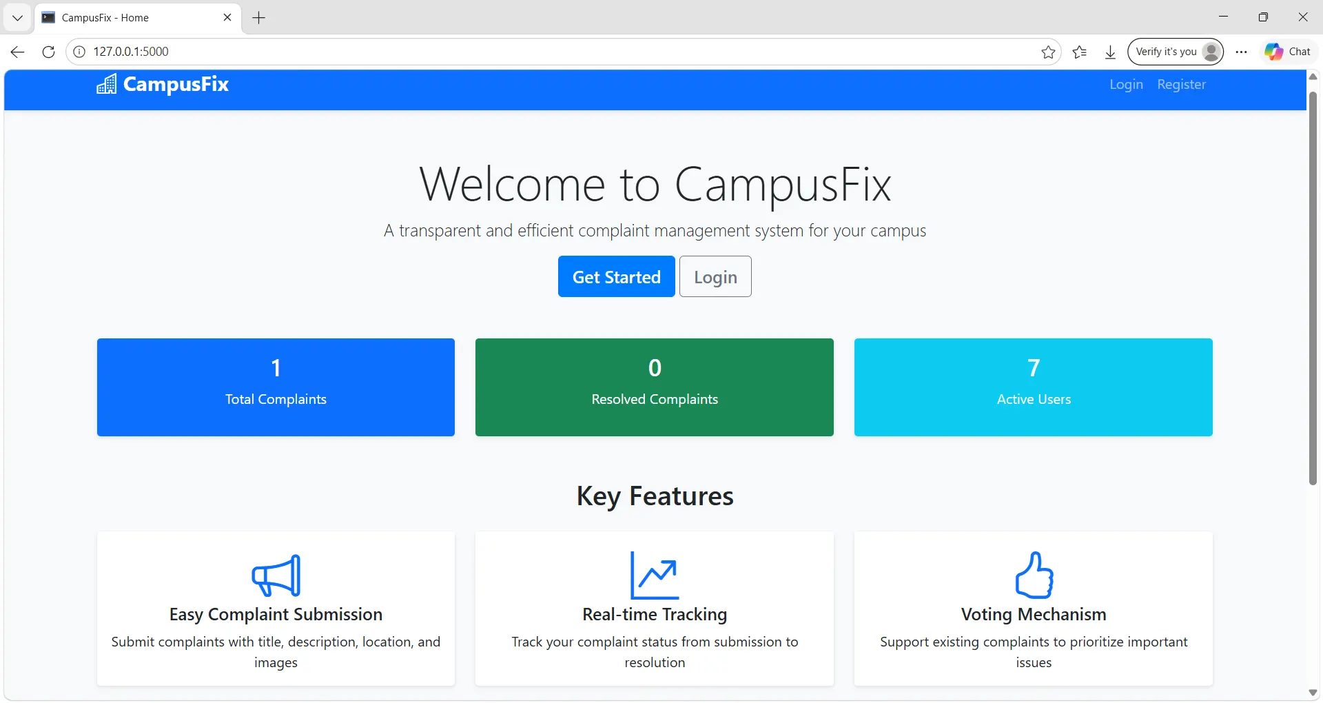 CampusFix Project